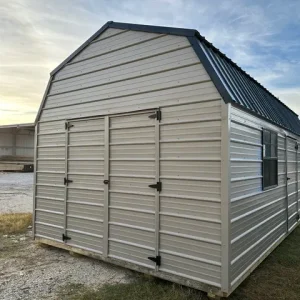 12x24 Metal Side Lofted-Shed