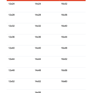 Deluxe Lofted Barn Cabin Sizes